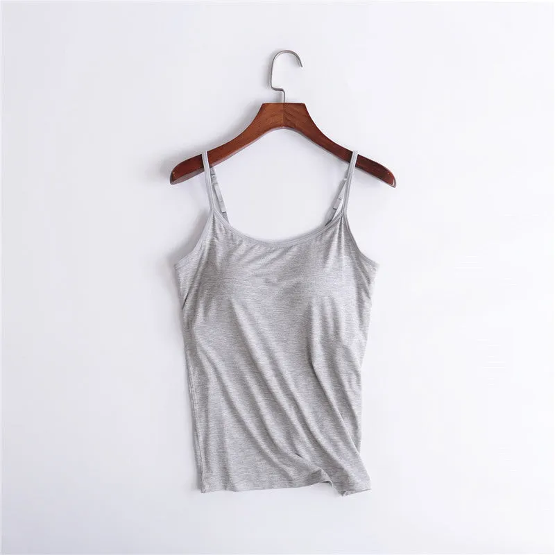 🏆Hot SALE 50% OFF - Loose-fitting Tank Top With Built-in Bra
