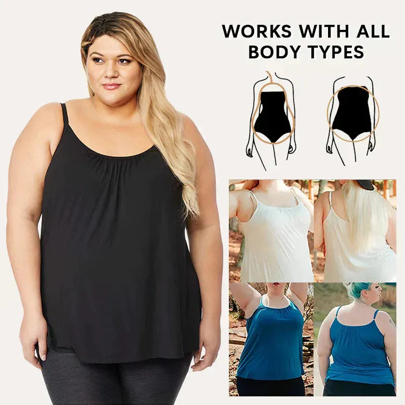 🎁Hot Sale 50% OFF🌺Loose-fitting Tank Top With Built-in Bra