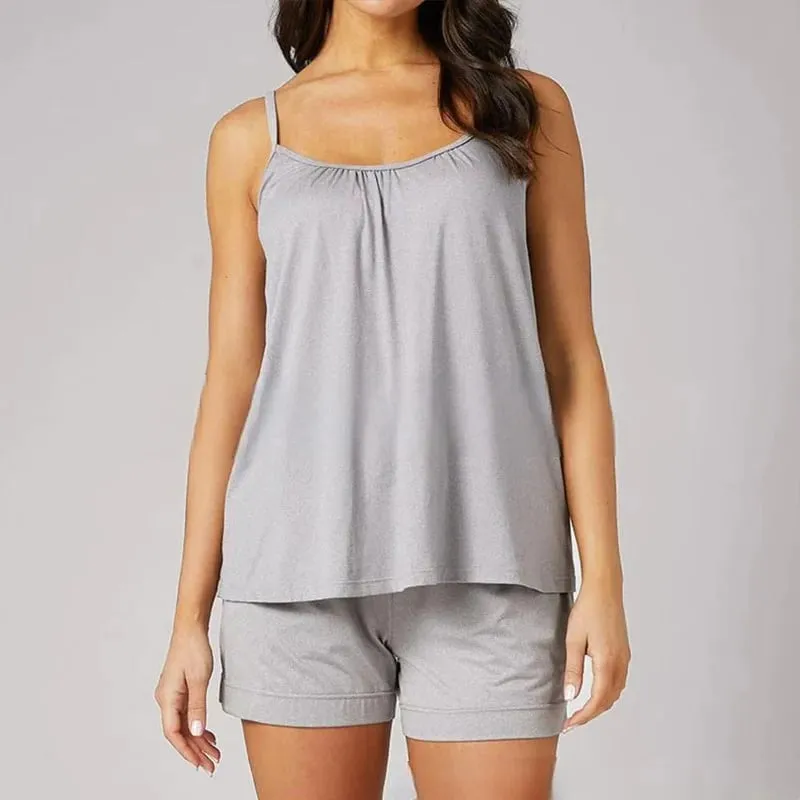 🎁Hot Sale 50% OFF🌺Loose-fitting Tank Top With Built-in Bra
