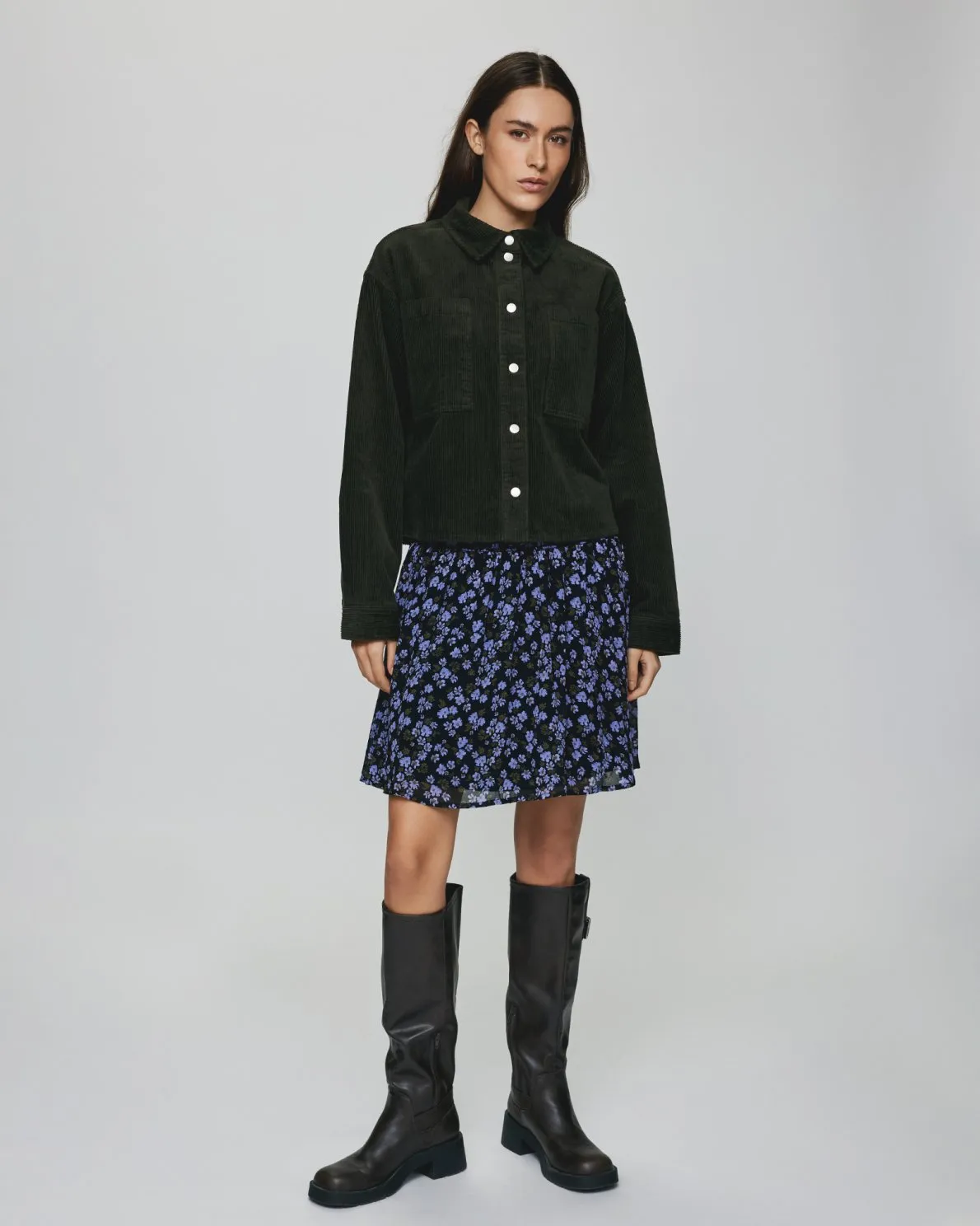 Kasandra Orabella Skirt - Lavender Flower