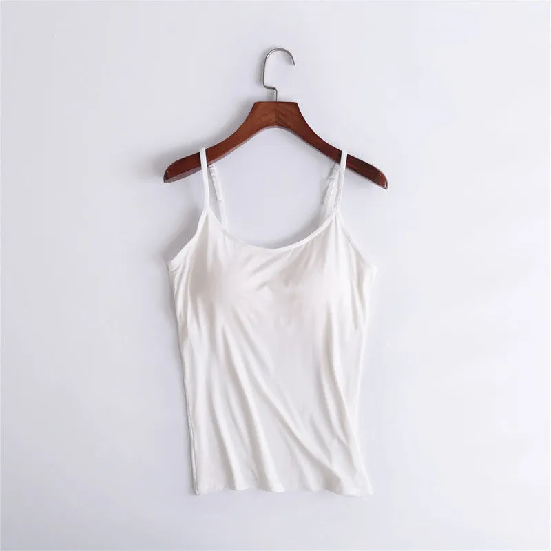 🏆LAST DAY SALE 49% OFF - Loose-fitting Tank Top With Built-in Bra