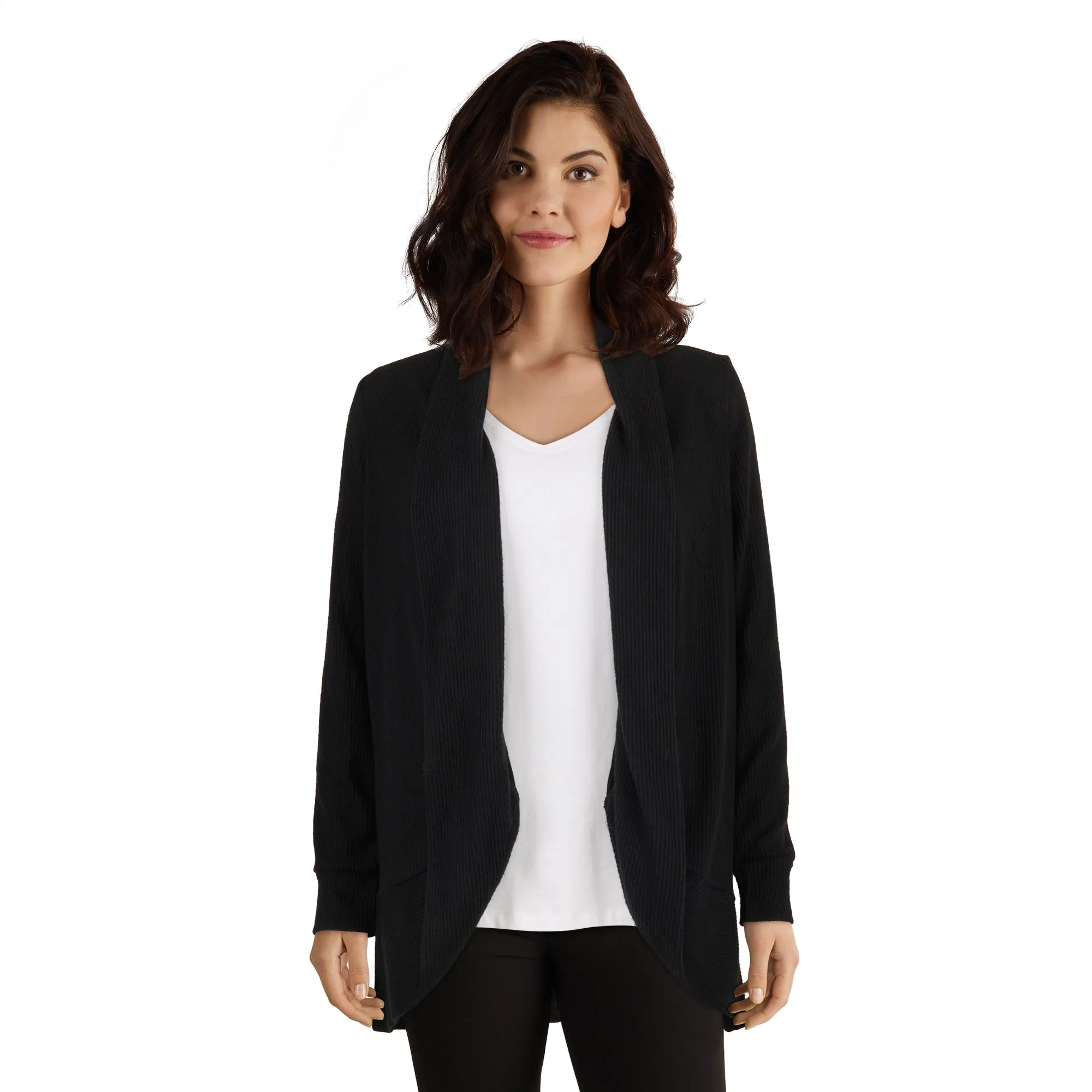 lily morgan Women's Cuffed Sleeve Cardigan