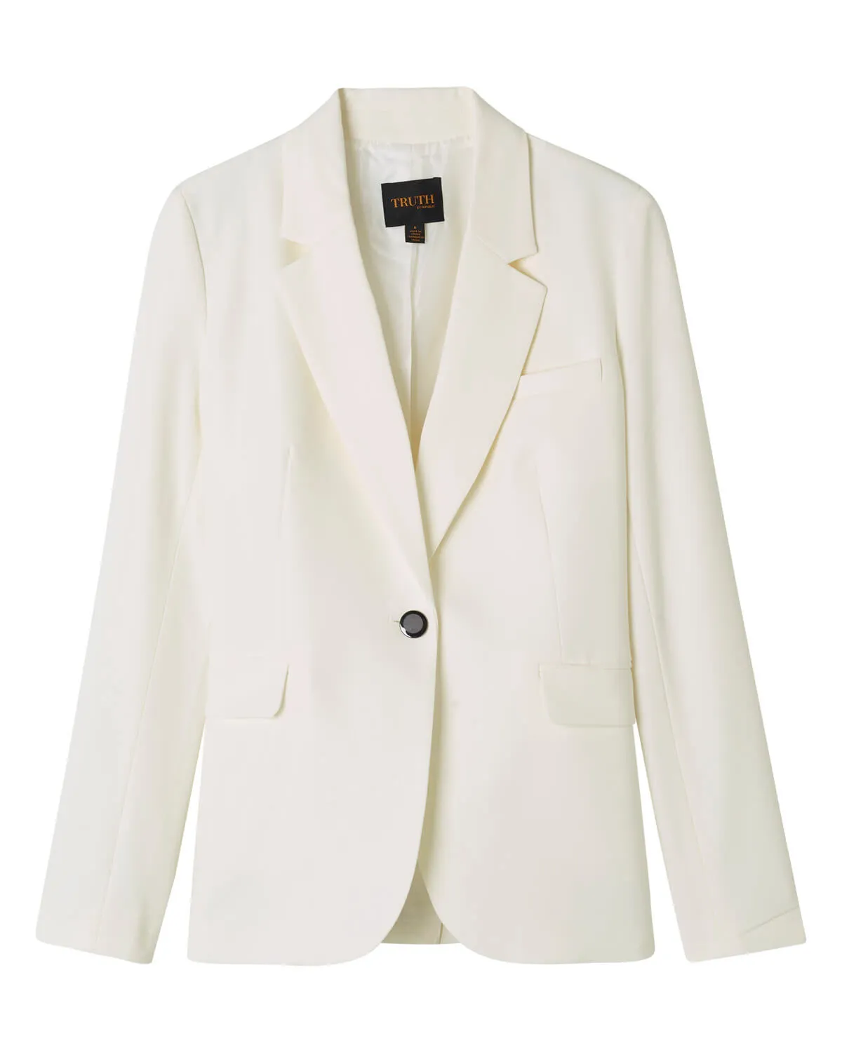 Lined Woven Blazer