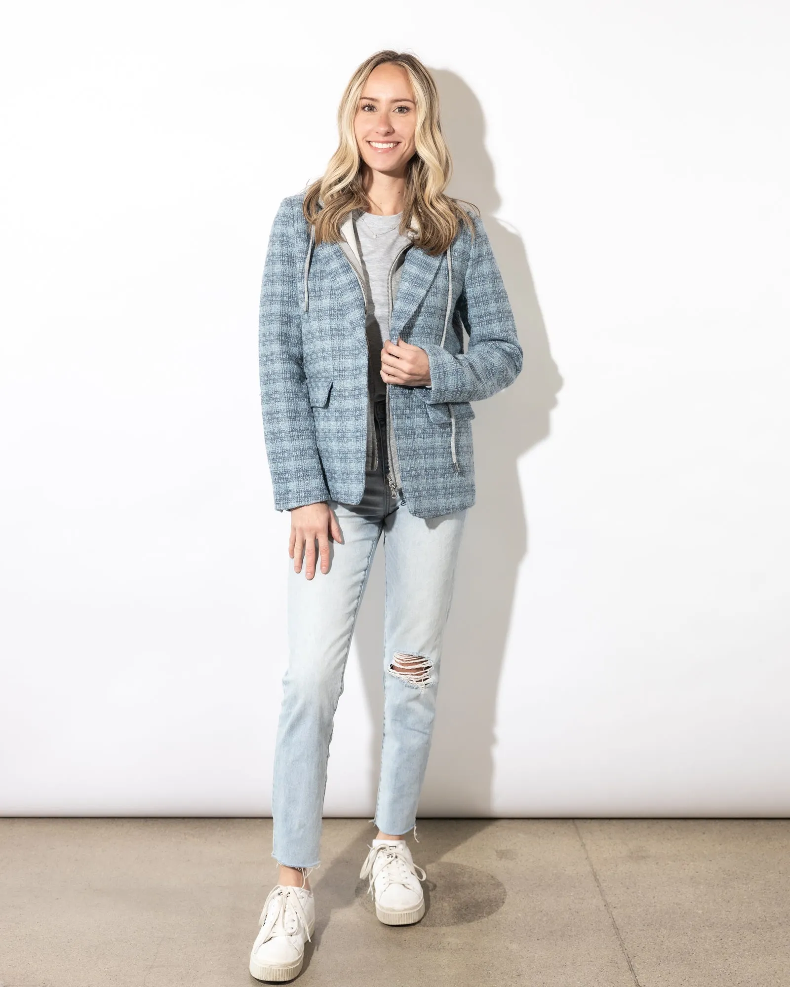 Marlowe Tweed Blazer Jacket