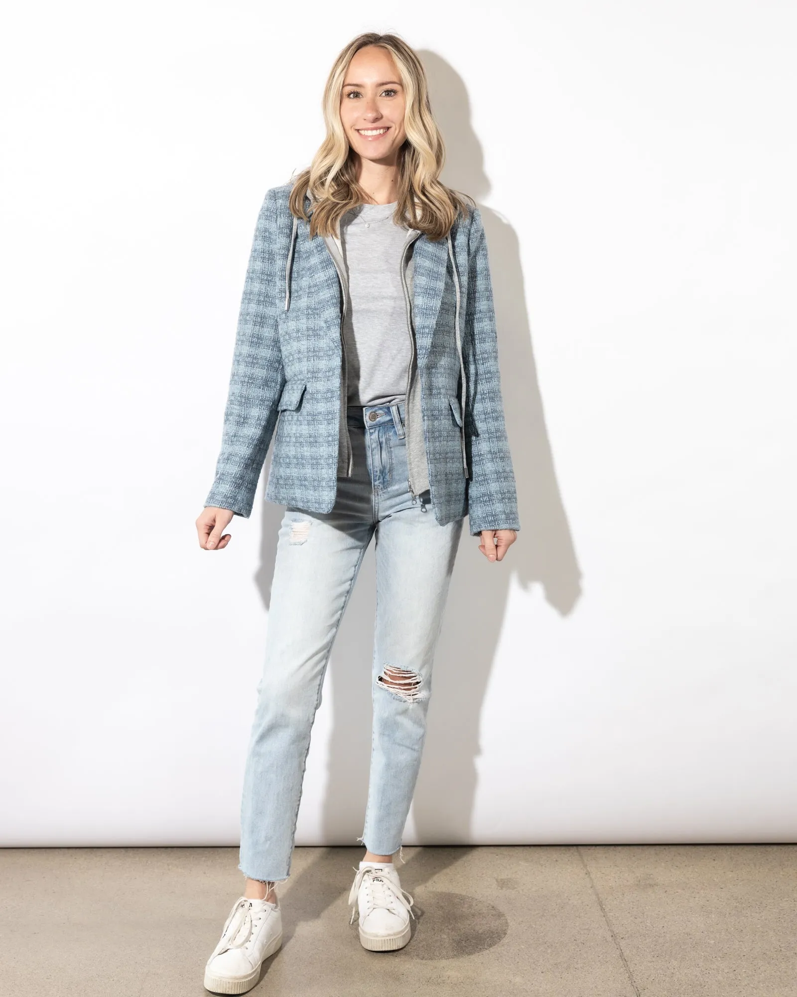 Marlowe Tweed Blazer Jacket