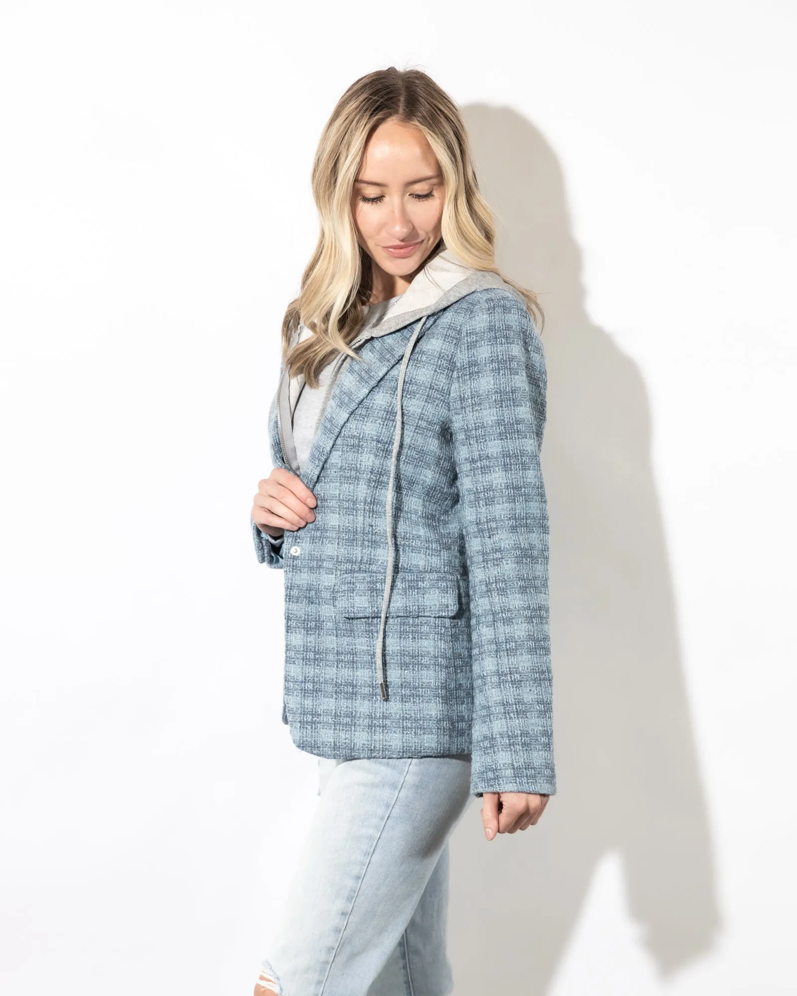 Marlowe Tweed Blazer Jacket