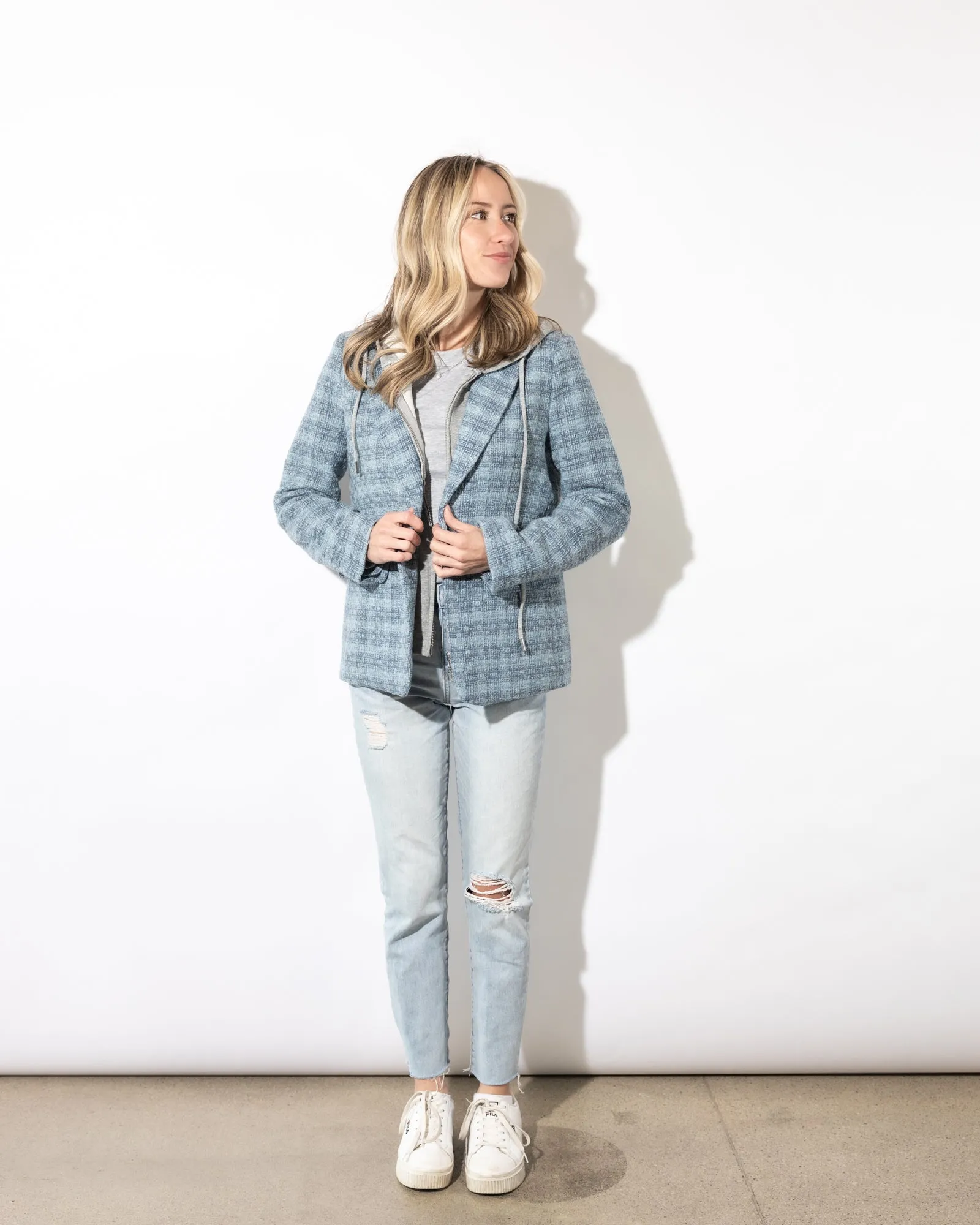 Marlowe Tweed Blazer Jacket