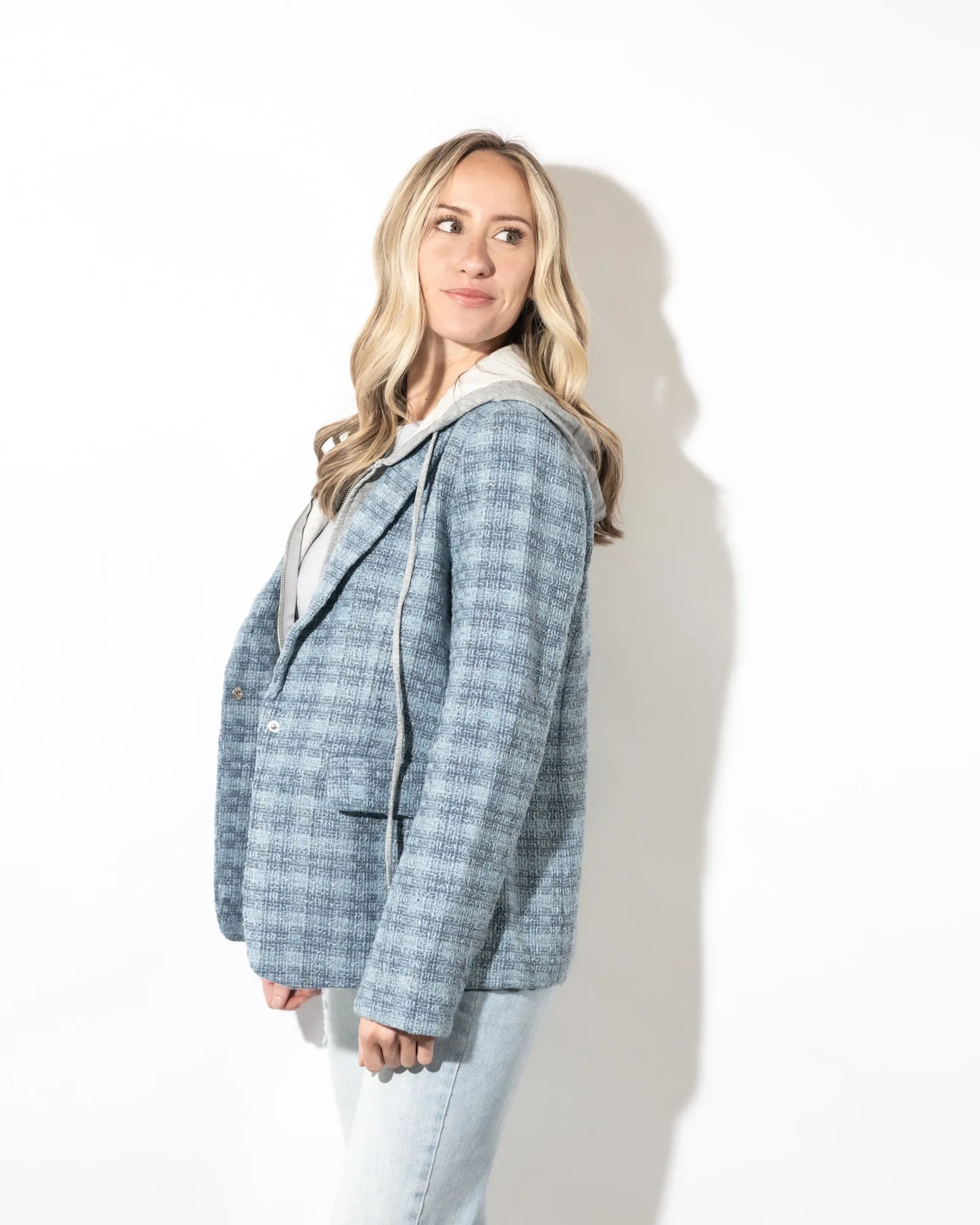Marlowe Tweed Blazer Jacket