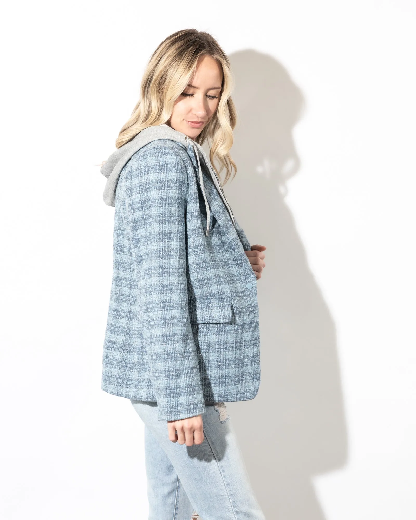 Marlowe Tweed Blazer Jacket