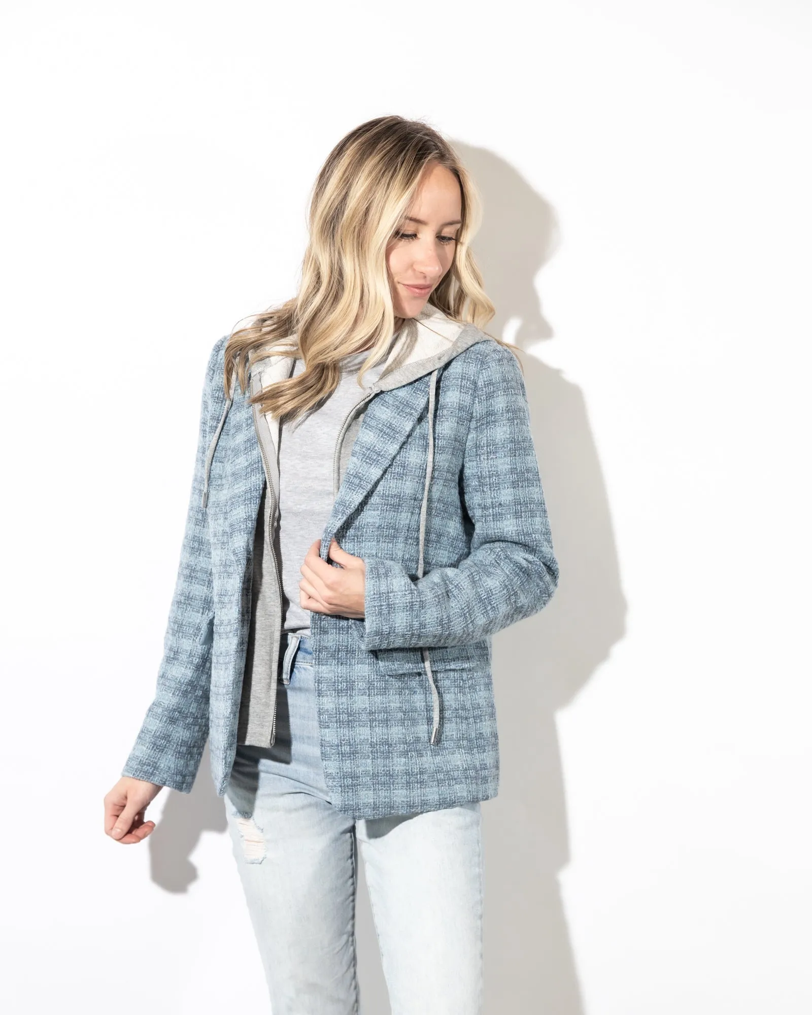 Marlowe Tweed Blazer Jacket