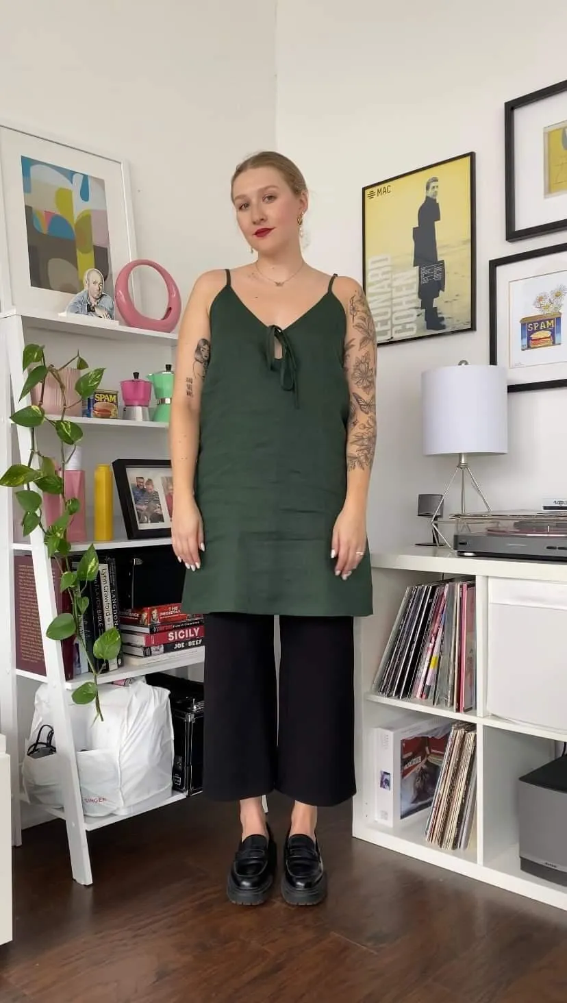 Mercedes Morin Flare Pants - Cropped or Long (Black)
