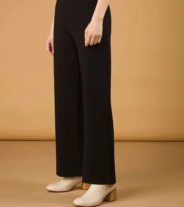 Mercedes Morin Flare Pants - Cropped or Long (Black)