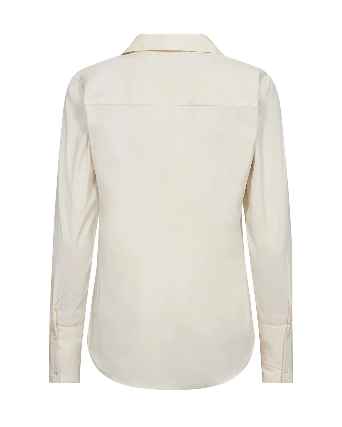 MOS MOSH | SYBEL WAVE SHIRT - ECRU 165240