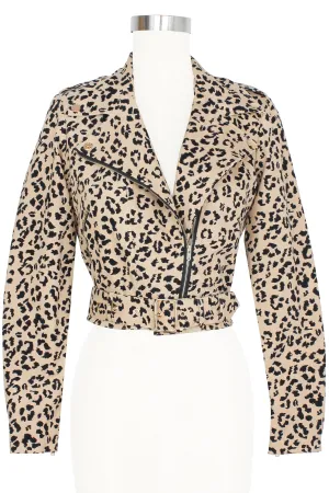 Moto Jacket - Caramel Cat - Final Sale