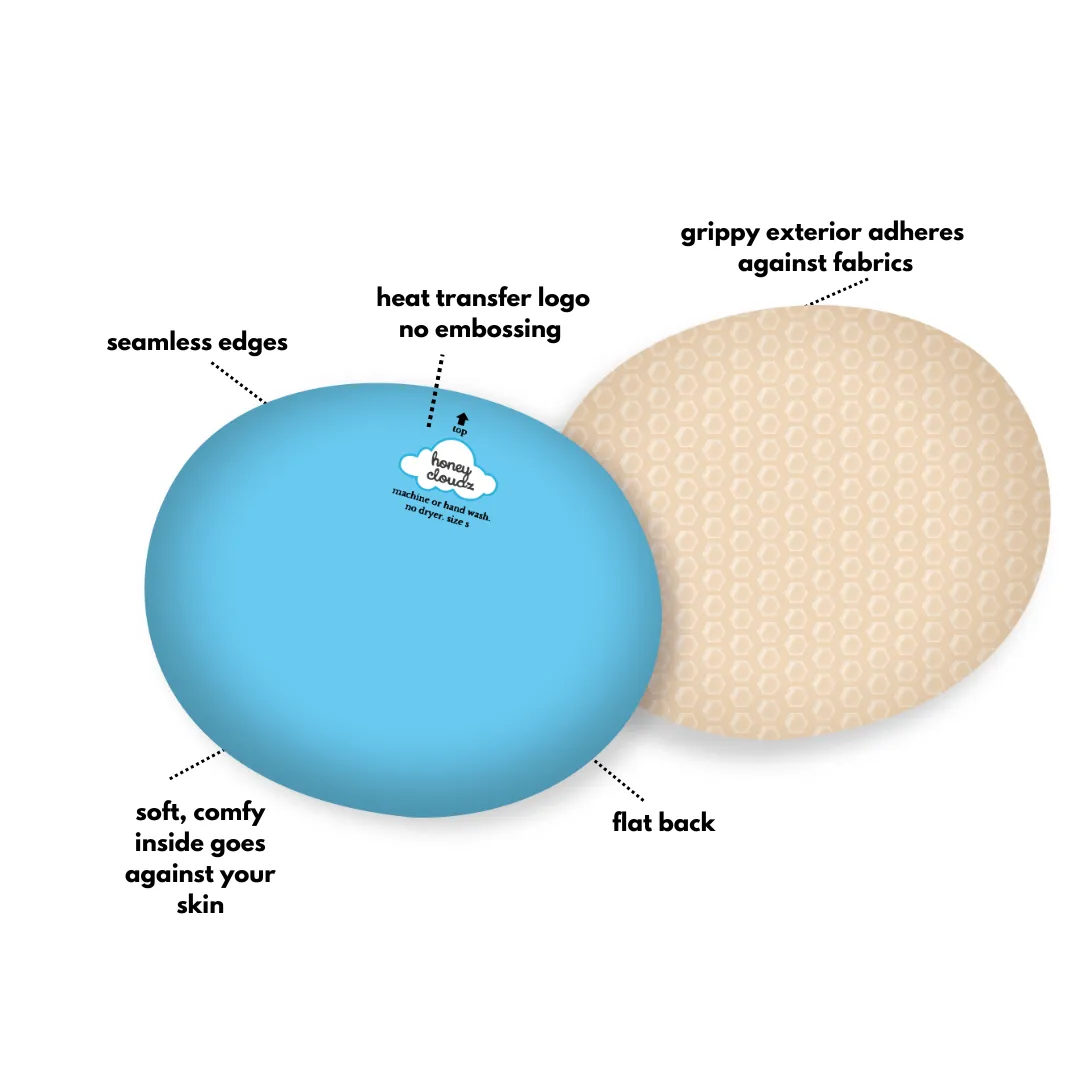 Oval Extra Bra Inserts