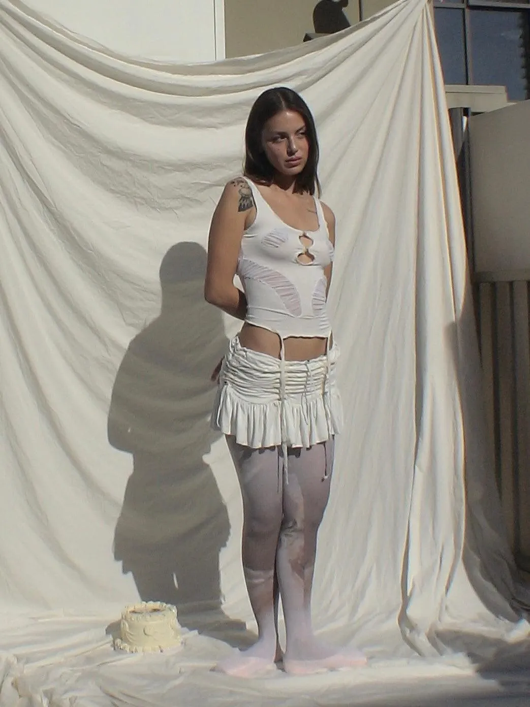 Oyster Mini Skirt