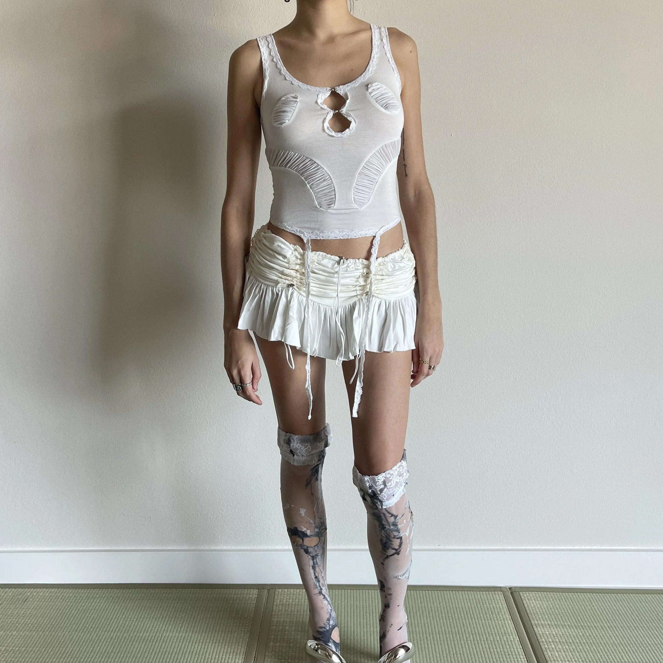 Oyster Mini Skirt