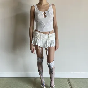 Oyster Mini Skirt