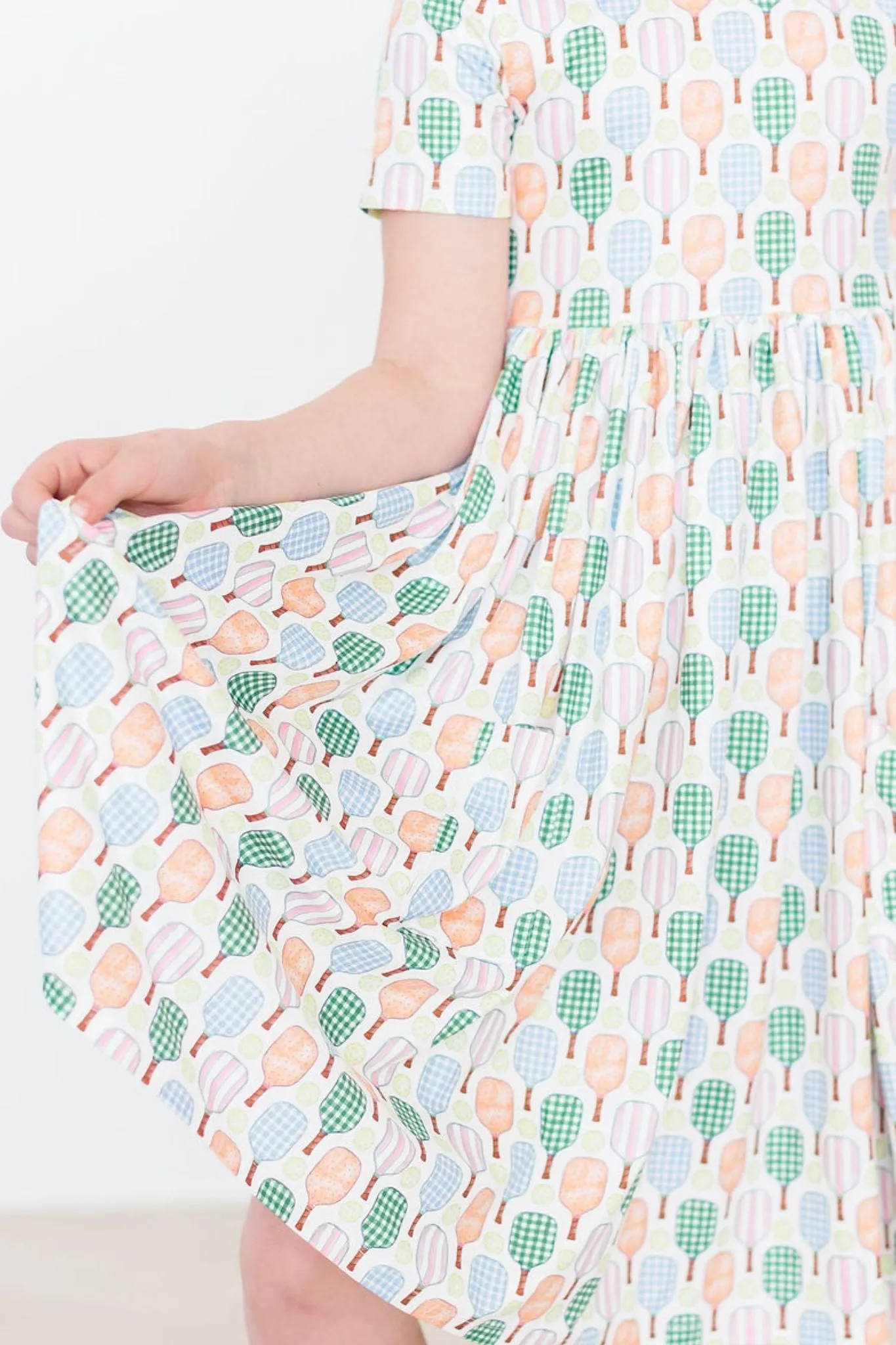 Pickleball S/S Pocket Twirl Dress