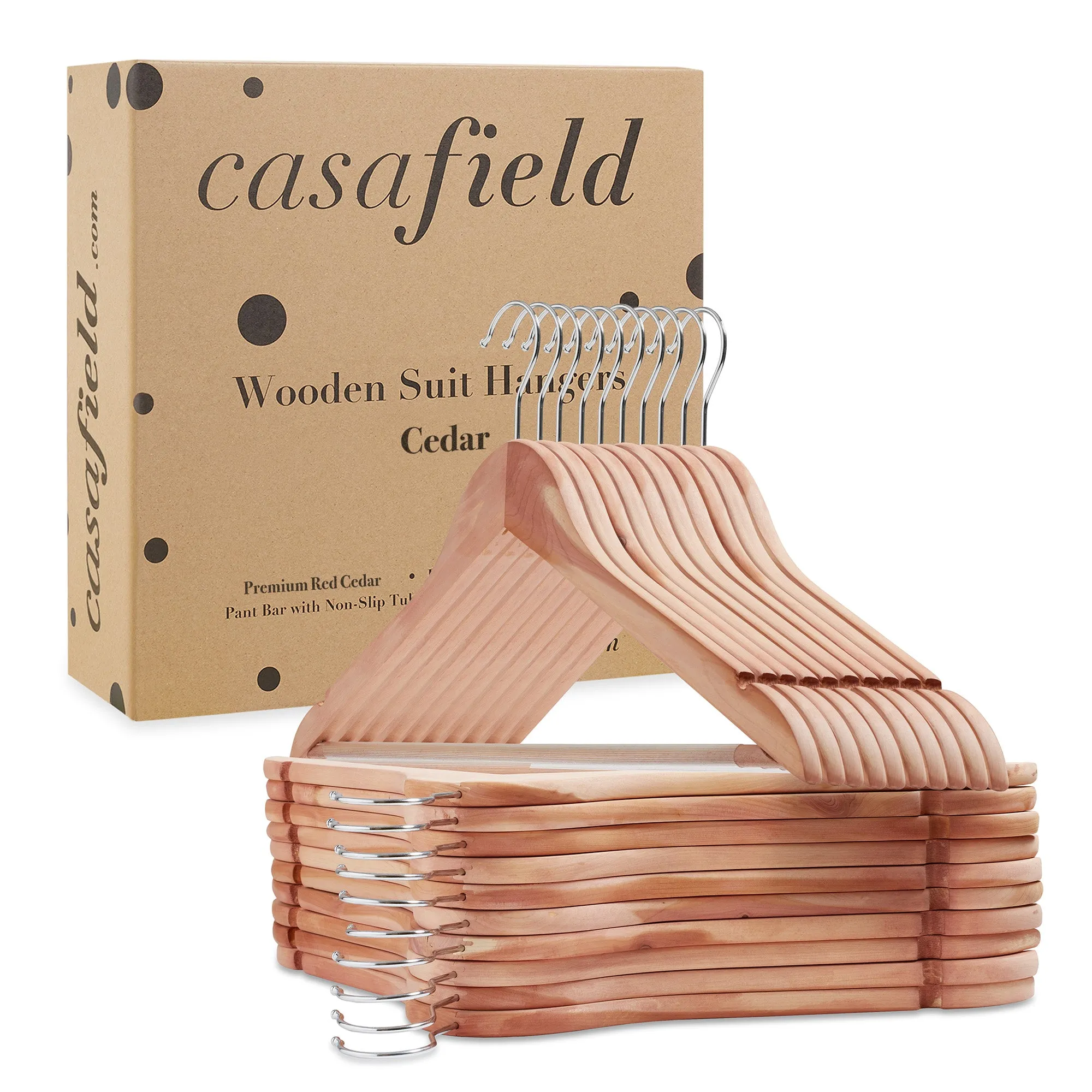 Red Cedar Wooden Suit Hangers