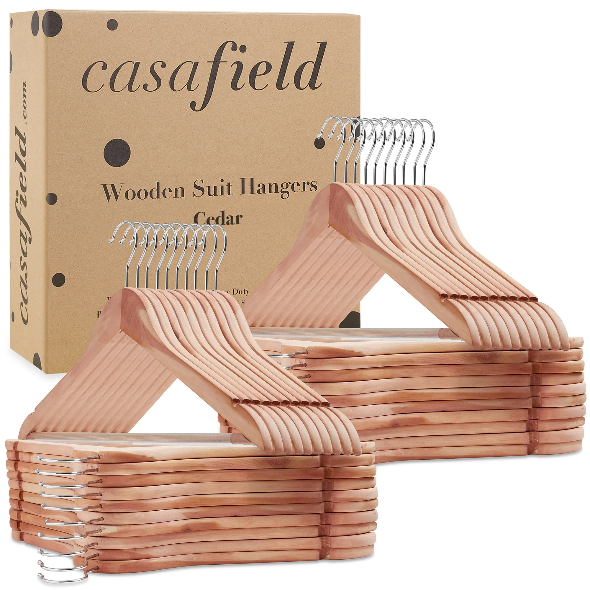 Red Cedar Wooden Suit Hangers