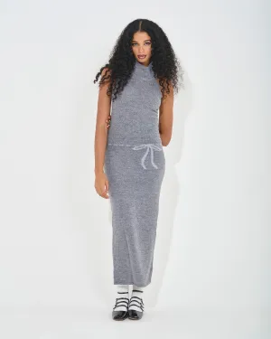 Sable Sonnet Knit Maxi Dress