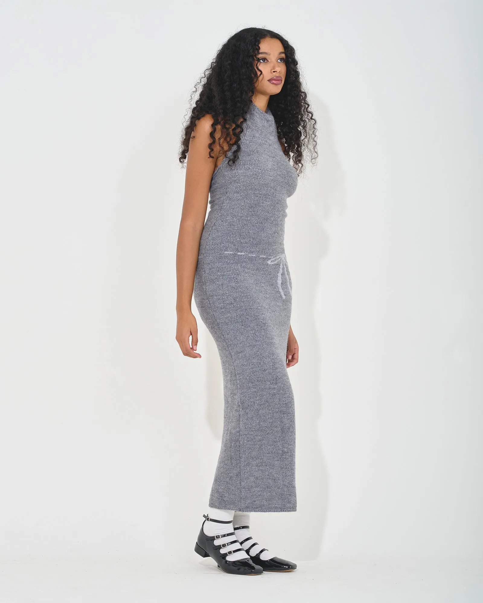 Sable Sonnet Knit Maxi Dress