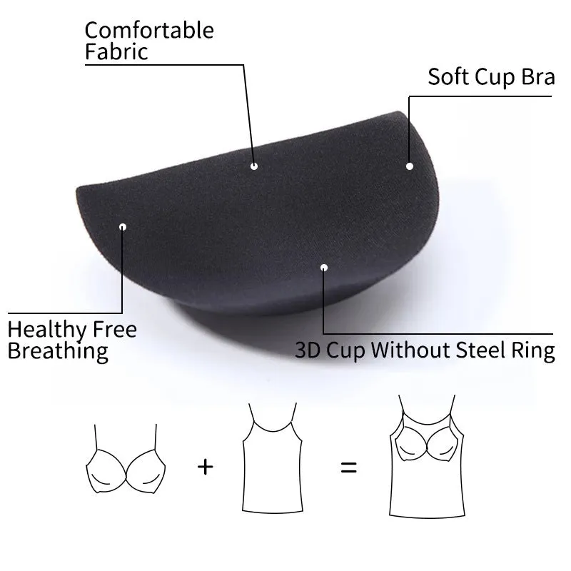SAS Abdominal sports vest without steel ring with chest pad Shapewear Tank Tops