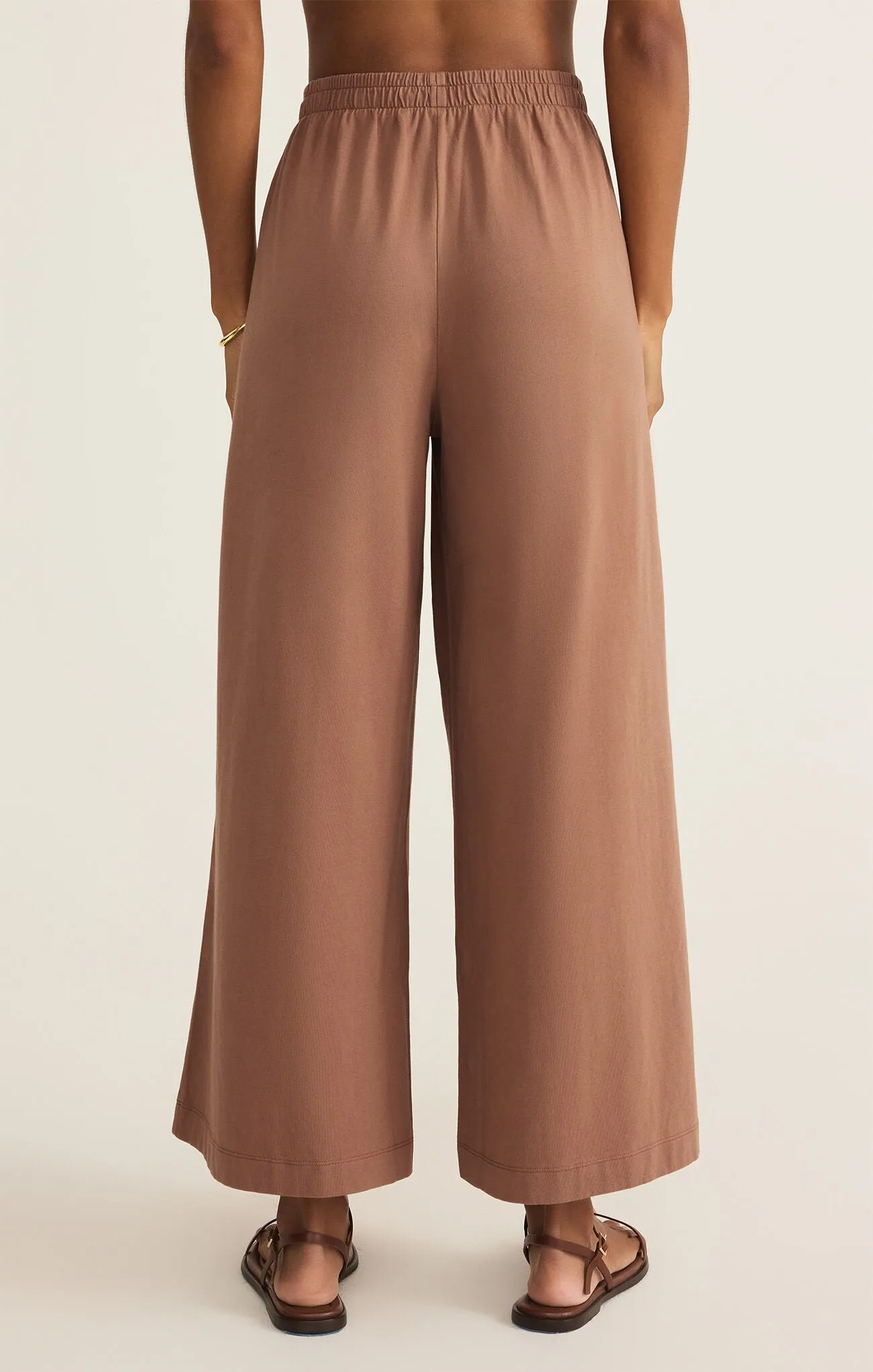 Scout Jersey Flare Pant Teakwood