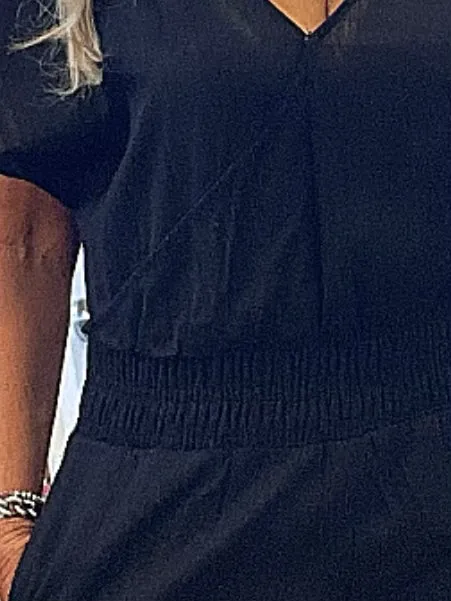 Serenity Escape Romper in Black