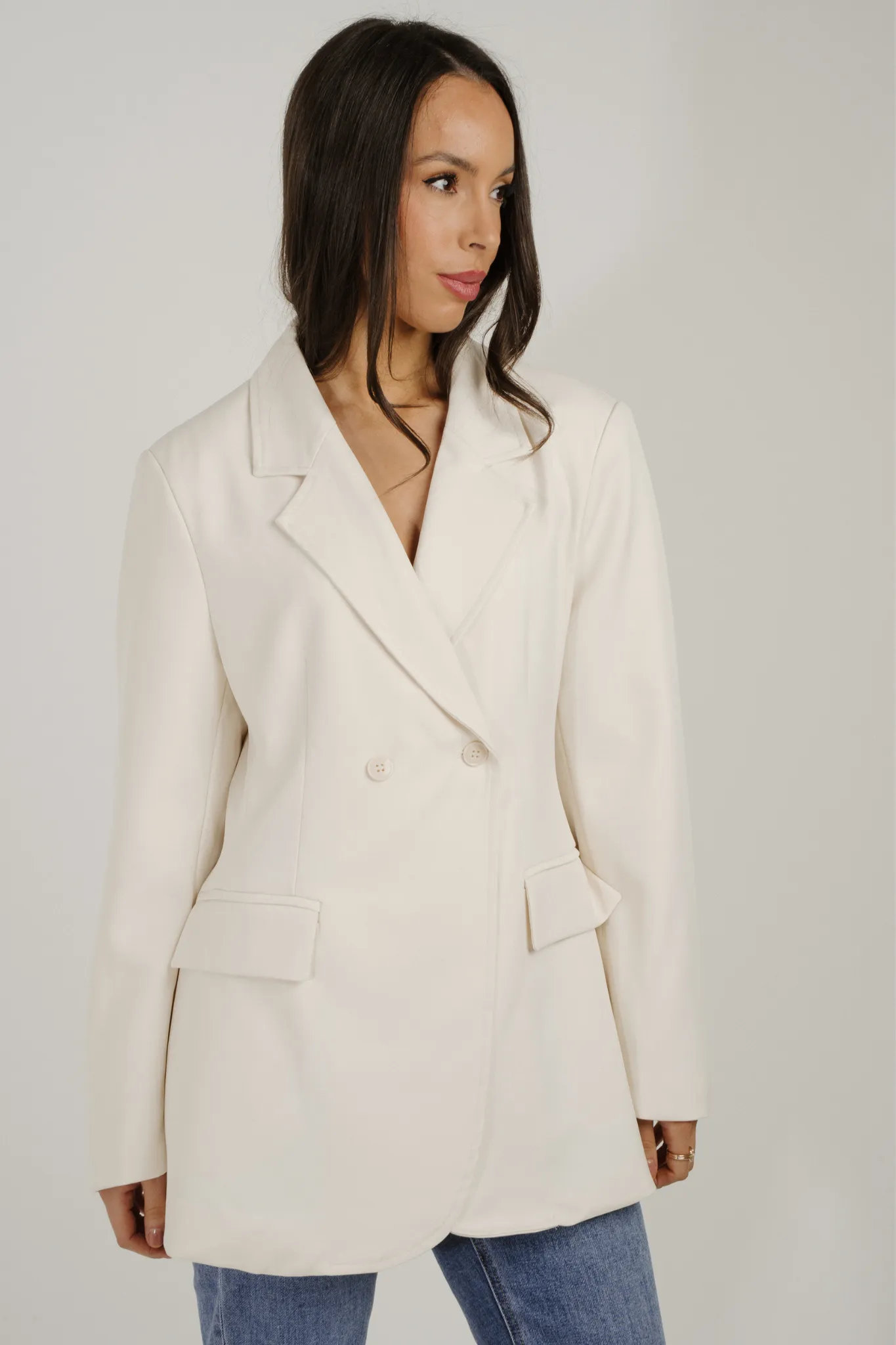 Willow Blazer In Cream
