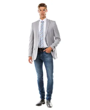 Zegarie Slim Fit Suit Separates Jacket, Light Grey
