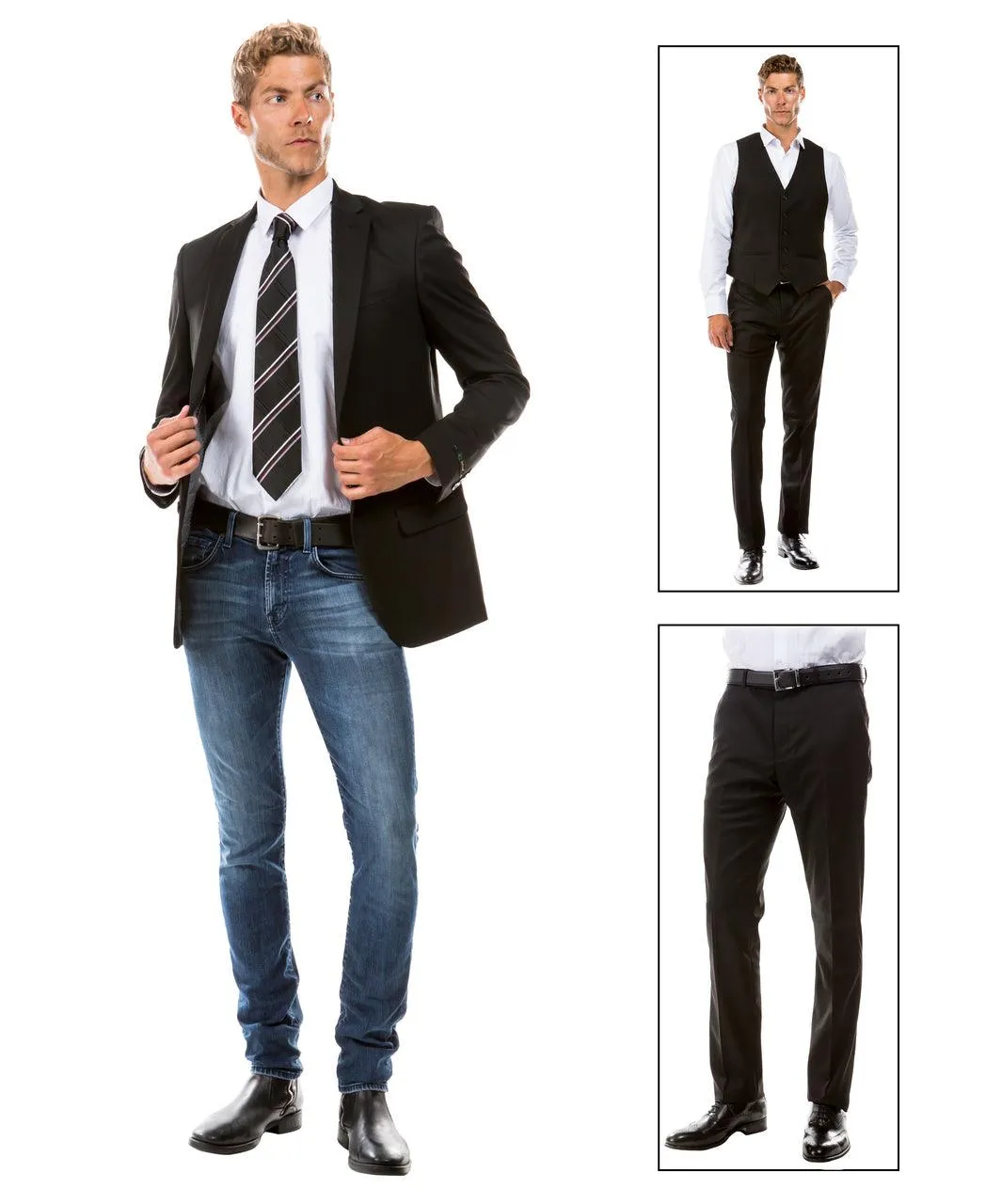 Zegarie Slim Fit Suit Separates Jacket, Light Grey