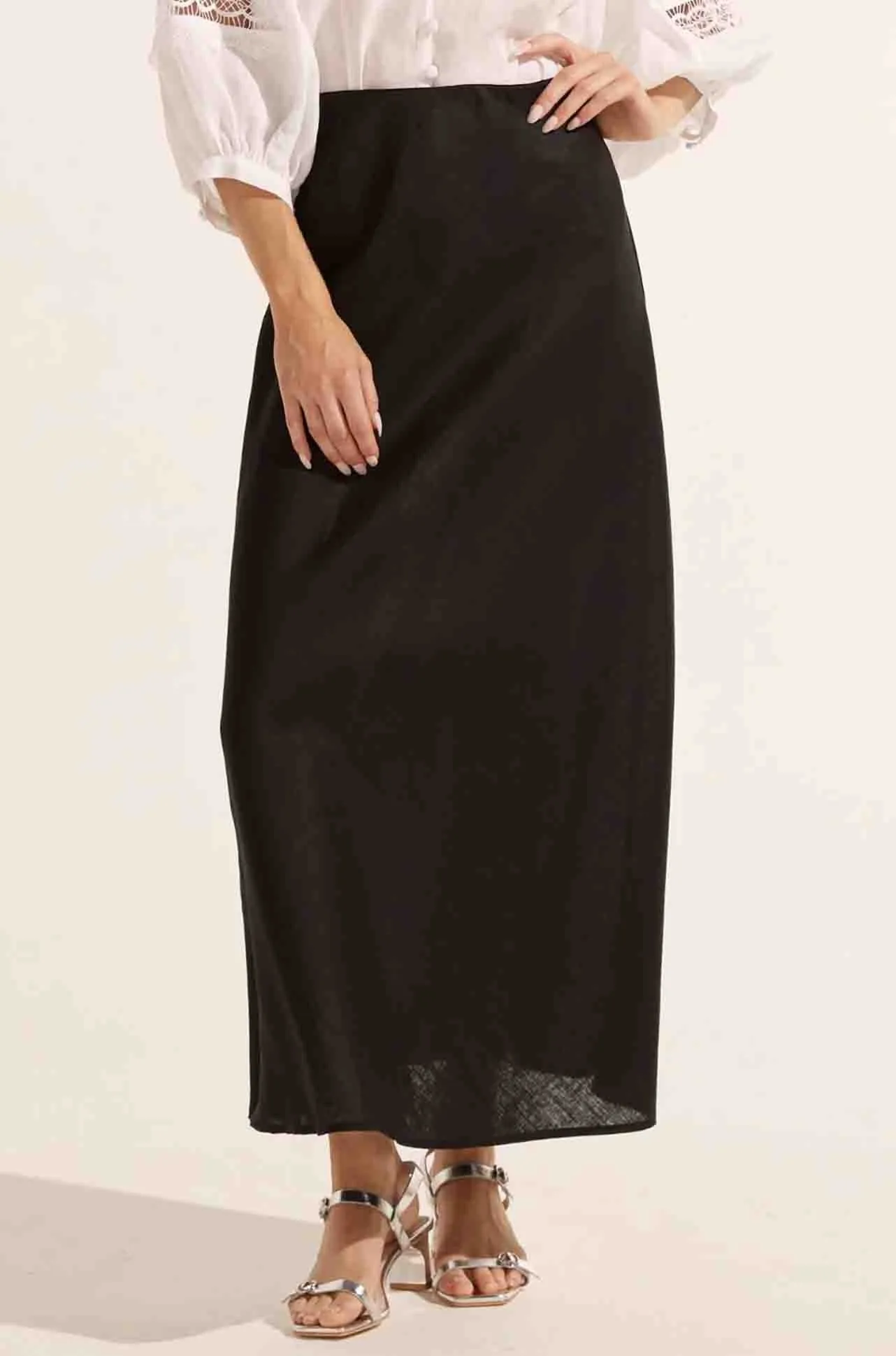 zoe kratzmann - blend skirt in black