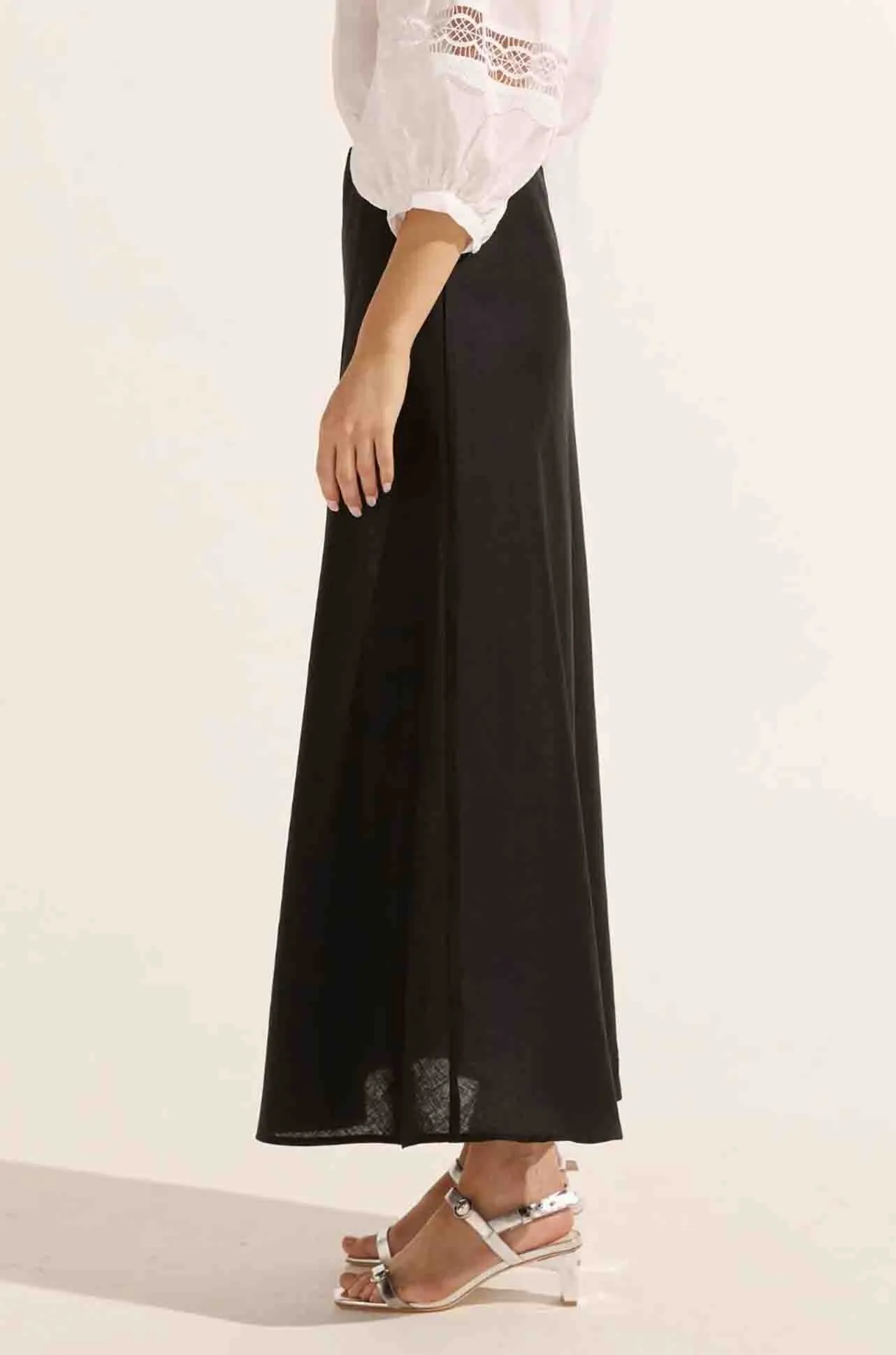 zoe kratzmann - blend skirt in black