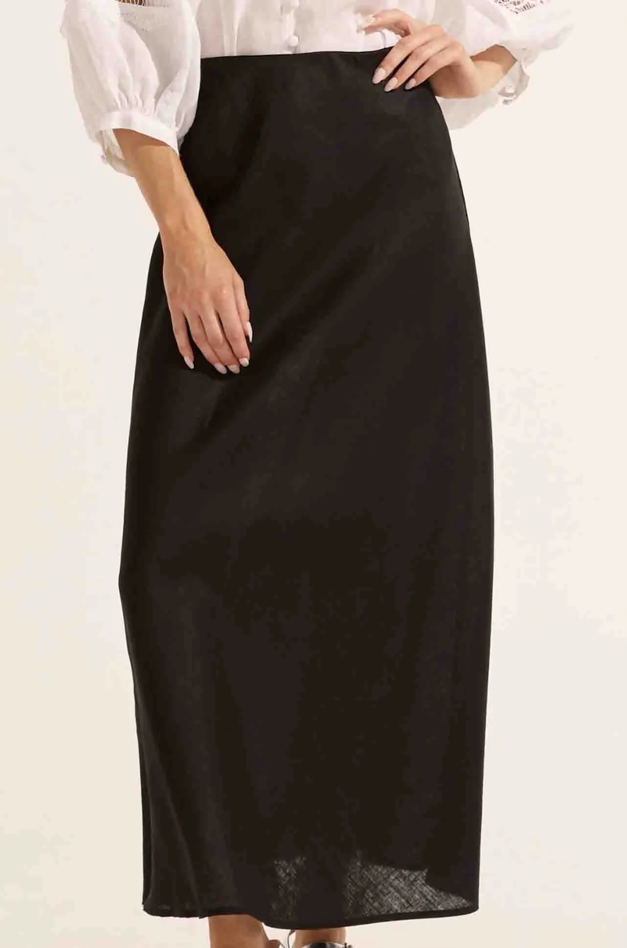 zoe kratzmann - blend skirt in black